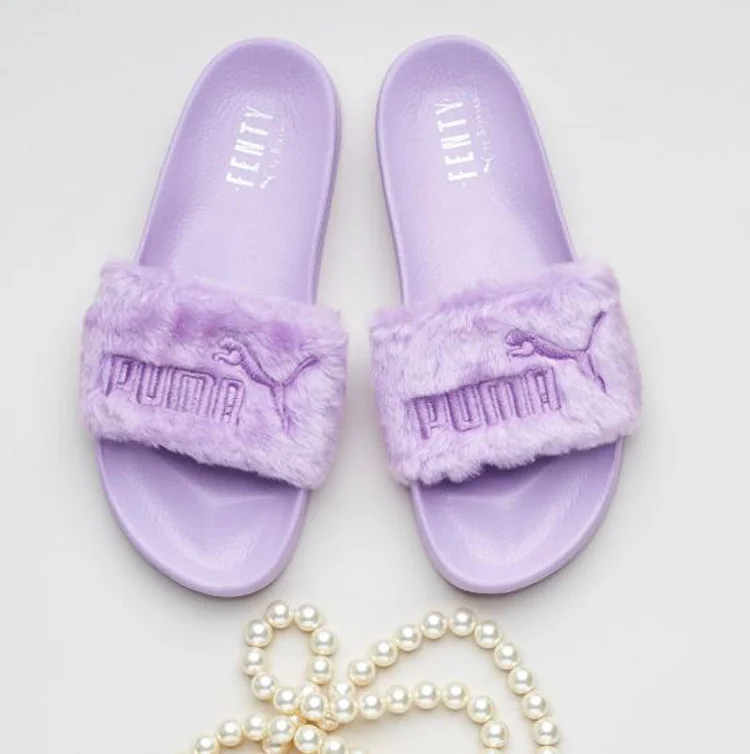 fenty puma shoes womens purple