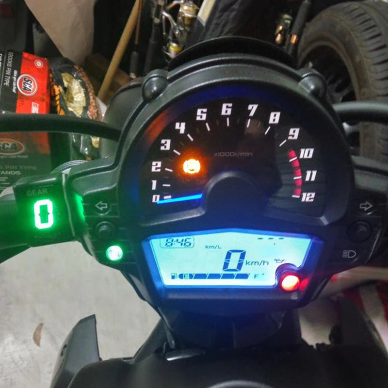 Индикатор скорости Alconstar 1 6 для Kawasaki ECU дисплей с скоростями ER6N NINJA300 Z800 ZX6R|gear