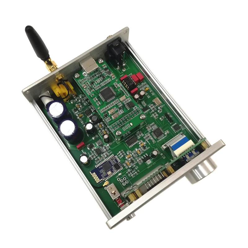 ES9038Q2M USB DAC bluetooth 5 0 XMOS XU208 ES9023 DSD256 32 бит/384 кГц оптический коаксиальный вход декодер
