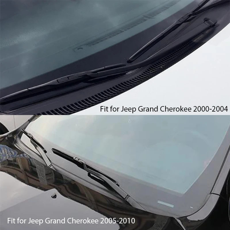 BOOMBLOCK 2 шт. высококачественные дворники лобового стекла лезвия для Jeep Grand Cherokee WJ WK WK2-2000 аксессуары