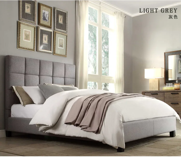 european tufted high back contemporary modern fabric sleeping soft bed king size bedroom furniture made in china - European Bed Frame european tufted high back contemporary modern fabric sleeping soft bed king size bedroom furniture made in china - European Bed Frame