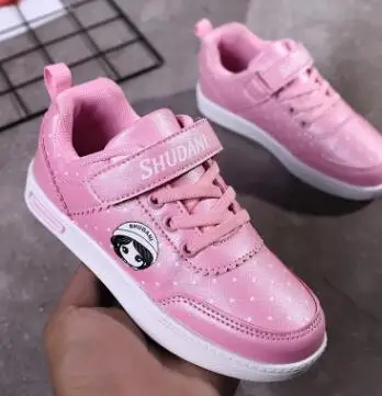 

2019 new Korean version girl sneaker spring single shoe fashion princess shoes non-slip light school running shoes