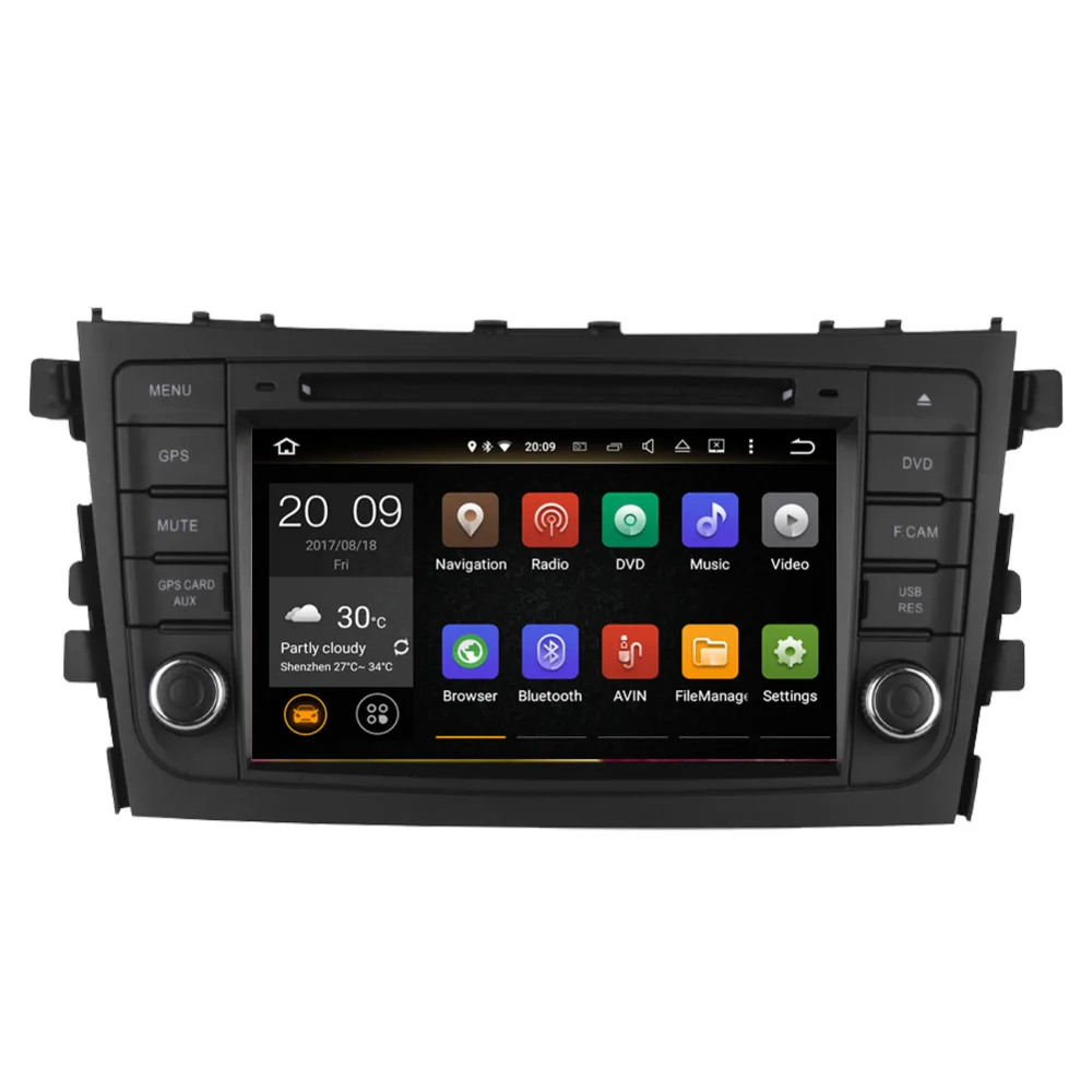 Top Android 8.0 Octa Core 4GB+32GB Tape Recorder Car PC GPS Head Unit For Suzuki Celerio 2014-/Cultus 2017- Multimedia Player Wifi 1 Top Android 8.0 Octa Core 4GB+32GB Tape Recorder Car PC GPS Head Unit For Suzuki Celerio 2014-/Cultus 2017- Multimedia Player Wifi 1