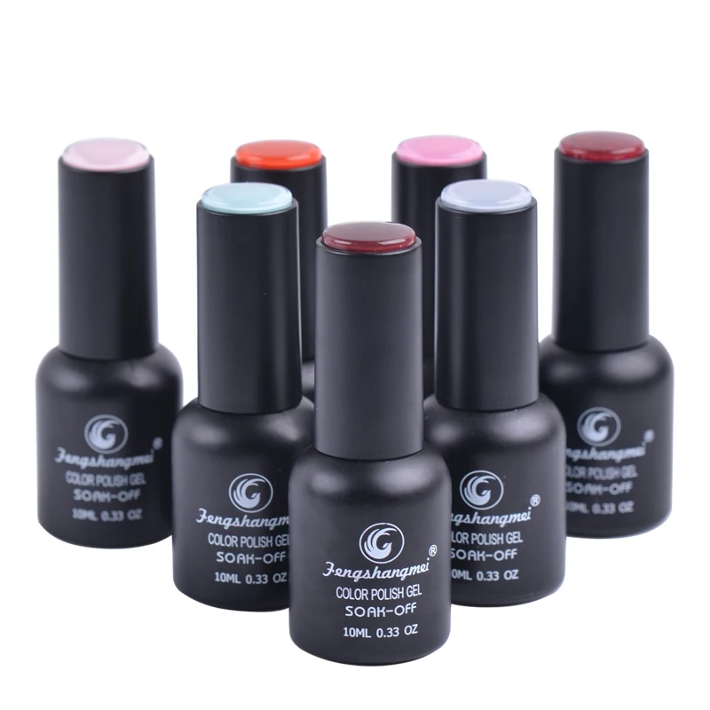 Fengshangmei UV Gel Nail Polish Long Lasting High Gloss Nail Varnish