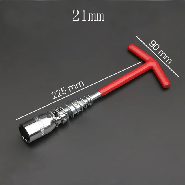 T type Car Motorcycle Bike Spark Plug Socket Wrench Spark Plug Tool