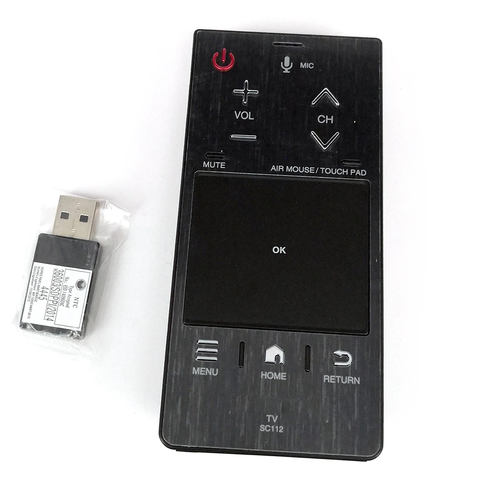 SC112 Голосовая воздушная мышь/сенсорный пульт дистанционного управления с USB для телевизора Sharp 36003/SDPPI/ 398GM10BESP00A