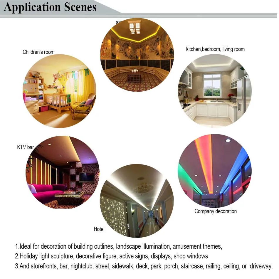 4*5M SMD5050 Waterproof LED Strip Light + 2.4G RF Remote Controller + Lighting Transformer Kit DC12V