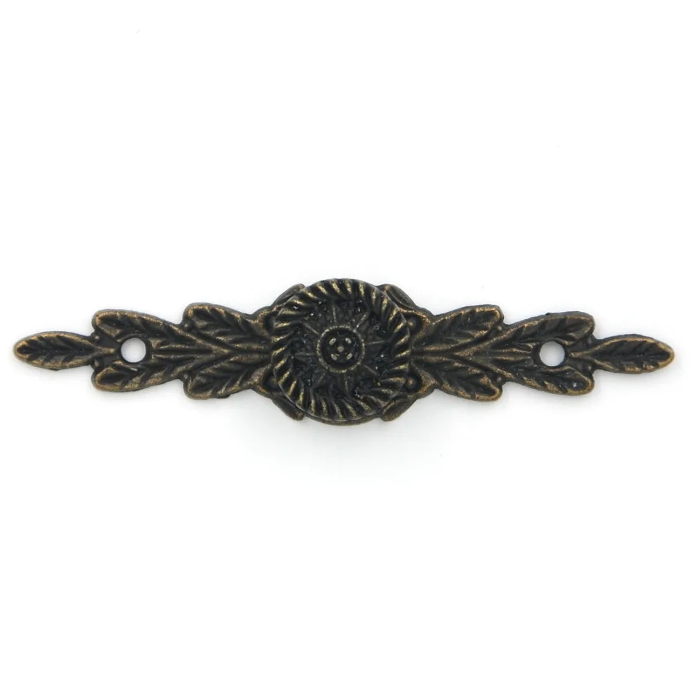

5pcs 64mm Cabinet Mini Drawer Handle Pull Knobs Wardrobe Jewelry Box Antique Zinc Alloy