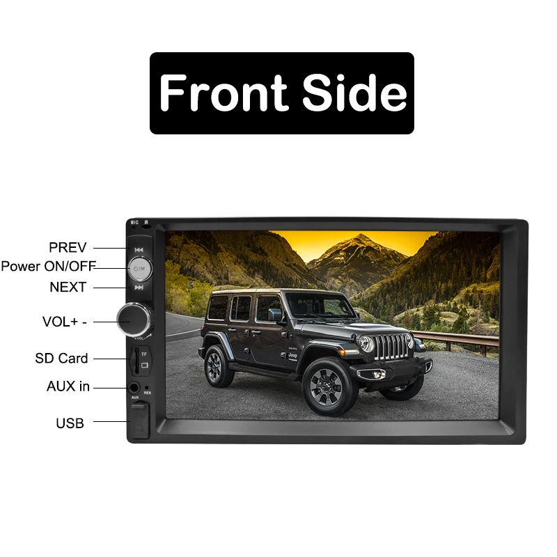 Video MP5 Player Auto Radio TF FM Android