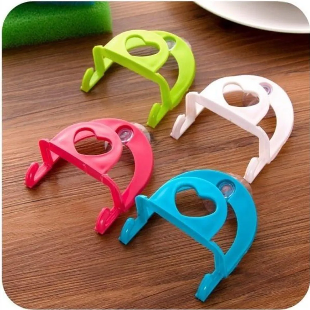 

Convenient Sponge Holder Suction Cup Sink Holder Kitchen Tools Wall Mounted Type11