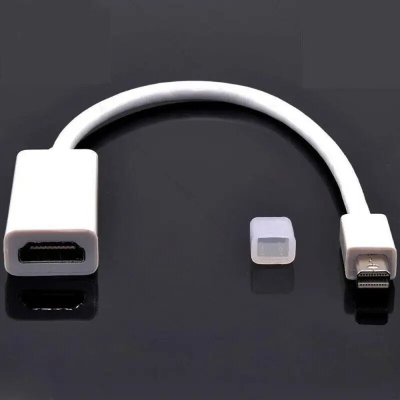 

Mini DP to HDMI Adapter Thunderbolt DisplayPort Multi-media Cable Port for Apple Mac Macbook Pro Air