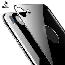 Baseus 4D задняя закаленная стеклянная пленка для iPhone 8 ультра тонкий полный экран покрытие Задняя стеклянная Защитная пленка для iPhone 8 Plus