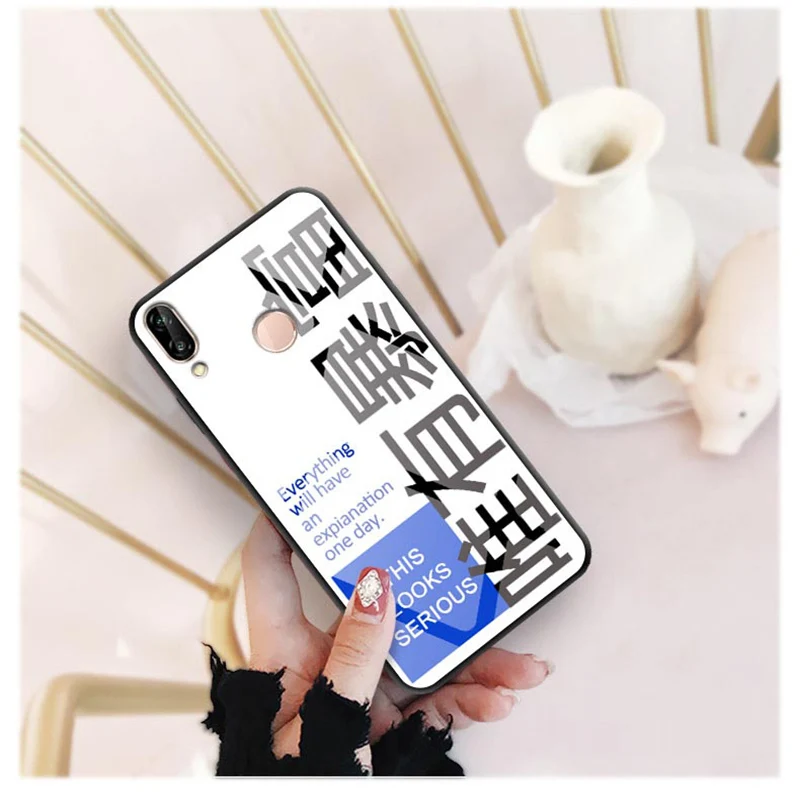 Закаленное Стекло окрашенные чехлы для huawei p20 lite задняя крышка Чехлы P 20 защитной