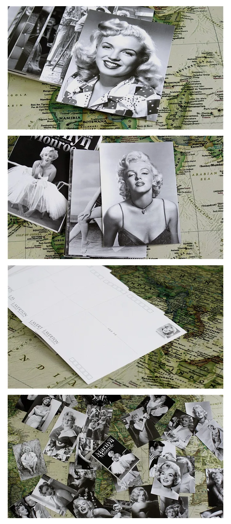 30 листов/партия Почтовая открытка Мэрилин Монро/поздравительная открытка/модный подарок