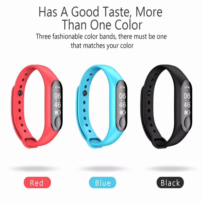 m3 smart band with heart