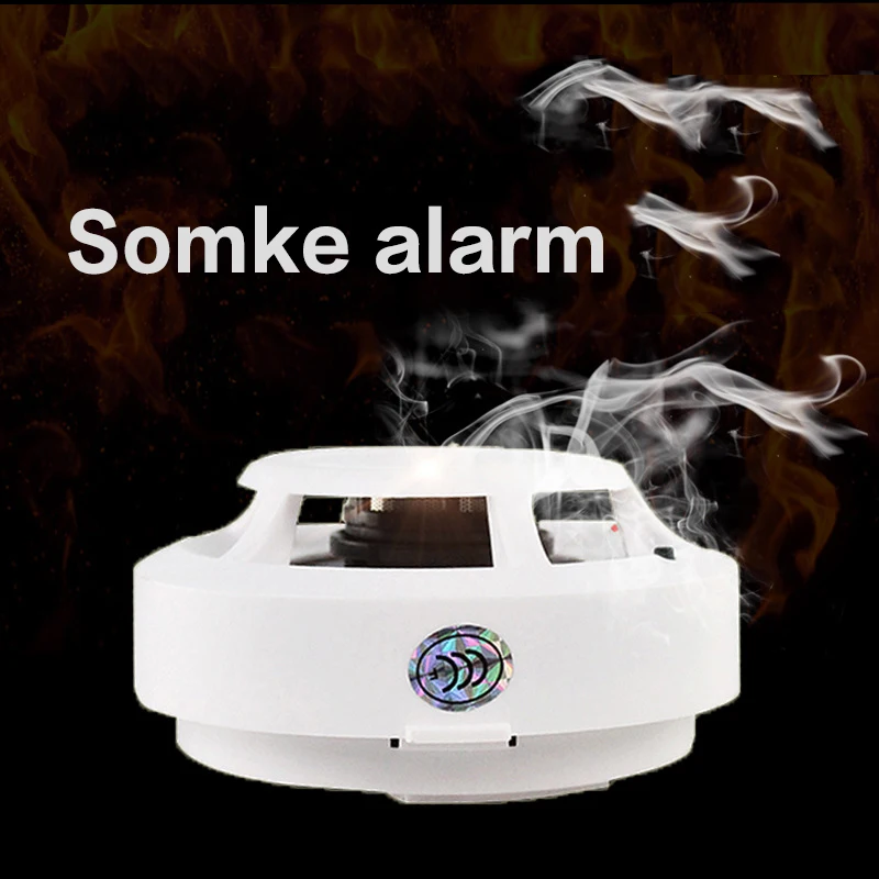 

Golden Security High Sensitive Independent Smoke Detector Protection Sensor for Home House Office Fire Alarm System Security