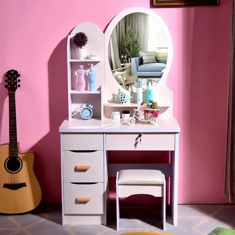 Louis Fashion Dresser Bedroom Simple Economic Space Makeup Table