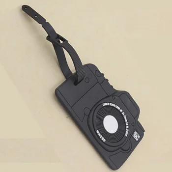 

Luggage Tags Portable Secure Travel Kit Suitcase ID Black Camera Luggage tag Handbag Tote Bag Large Tag Travel Accessories