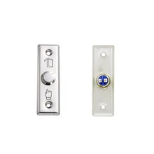 Нержавеющая сталь Дверь Выход Кнопка Переключатель кнопочный переключатель для дверной замок системы управления доступом ворот COM нет