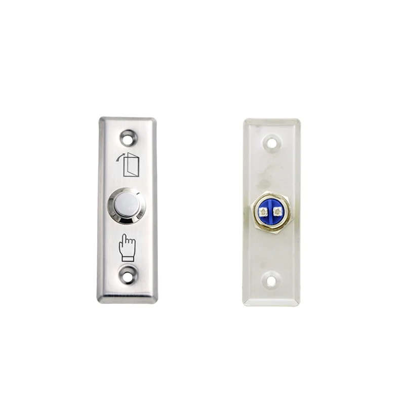 

Stainless Steel Door Exit Button Switch push button switch For door access lock gate opener COM NO