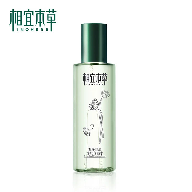 

INOHERB Lotus Seed Essence Water Purifying Moisturizing Toners Skin Care Moist Toner 200ml