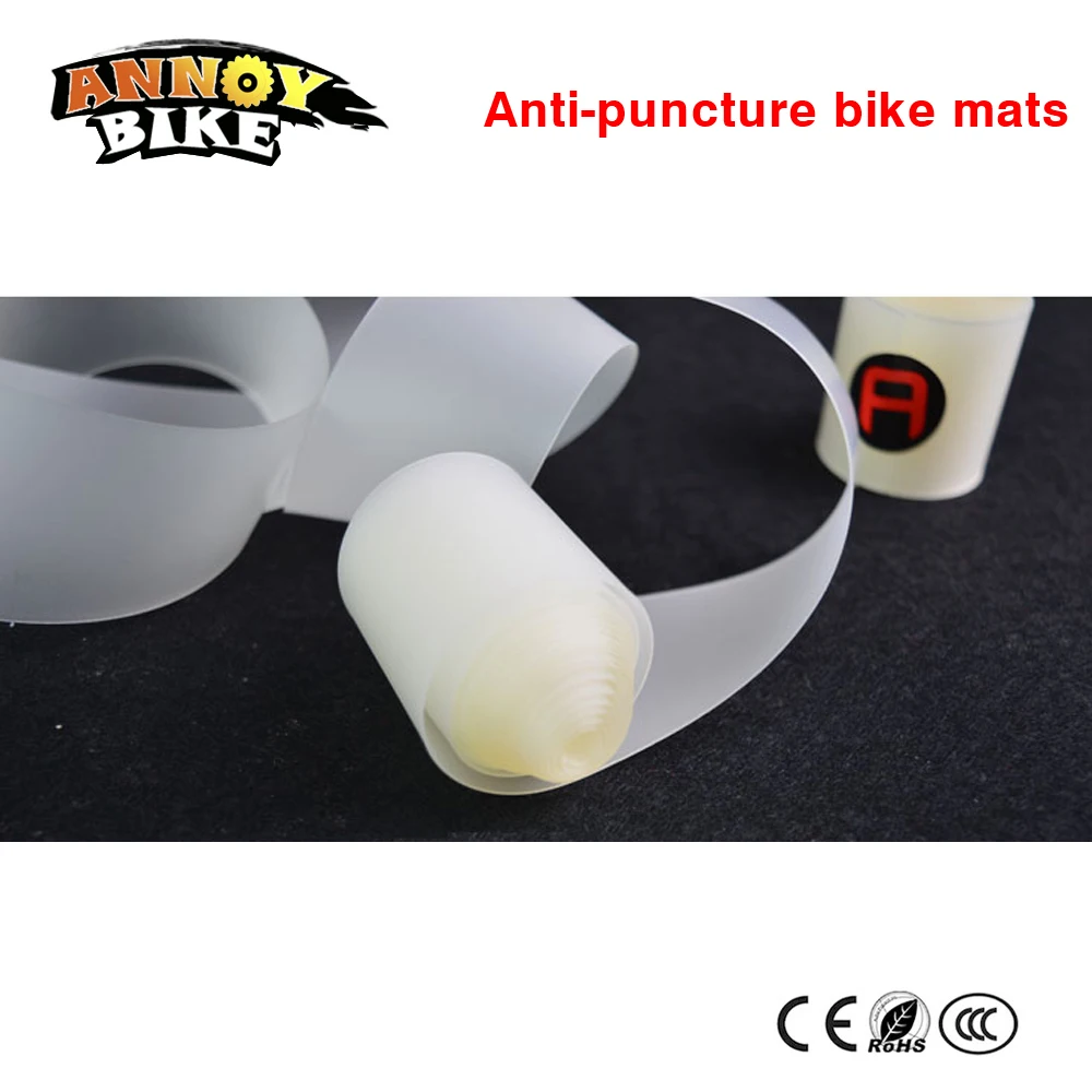 

1set/2pcs Anti-puncture Bike Mats Protective Wheel Spoke Inner Tire Bike Tire Nylon Rim Protect Tapes 26'' 27.5'' 29'' 700C