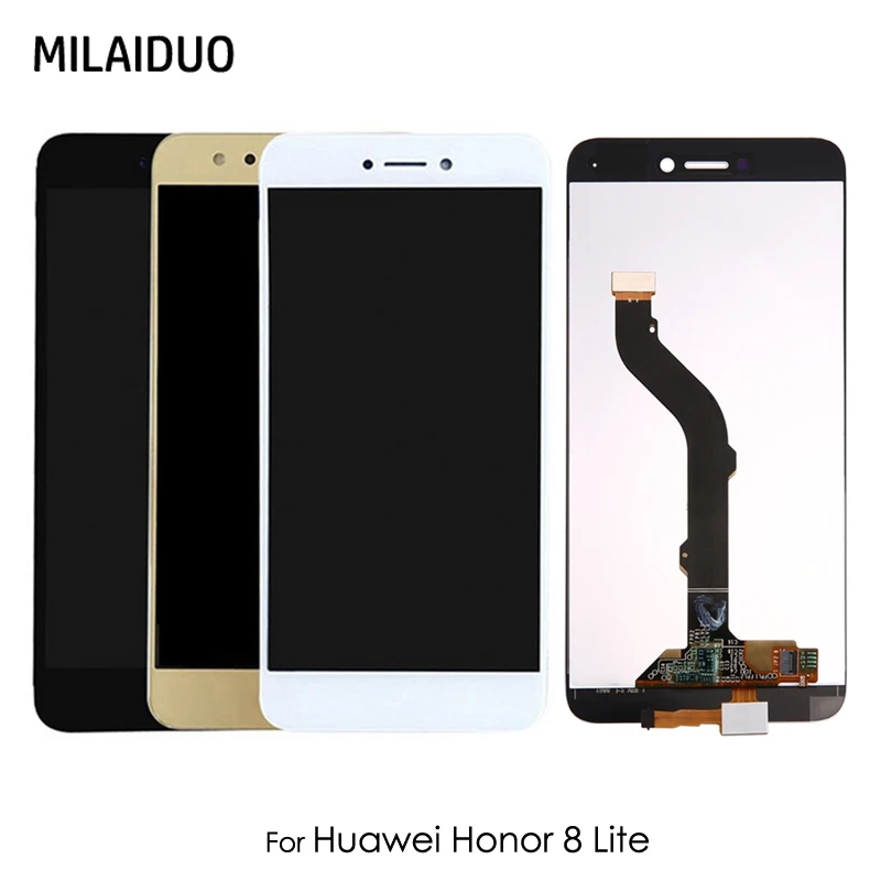 

LCD Display For Huawei Honor 8 Lite Original Touch Screen Digitizer No Frame Full Assembly Replacement 5.2'' AAA Quality