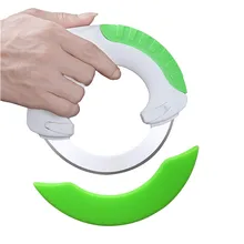 Goldbaking Rolling Knife Circular Kitchen Cutter Pizza Wheel Knife Pastry Cutter Vegetable Chopper