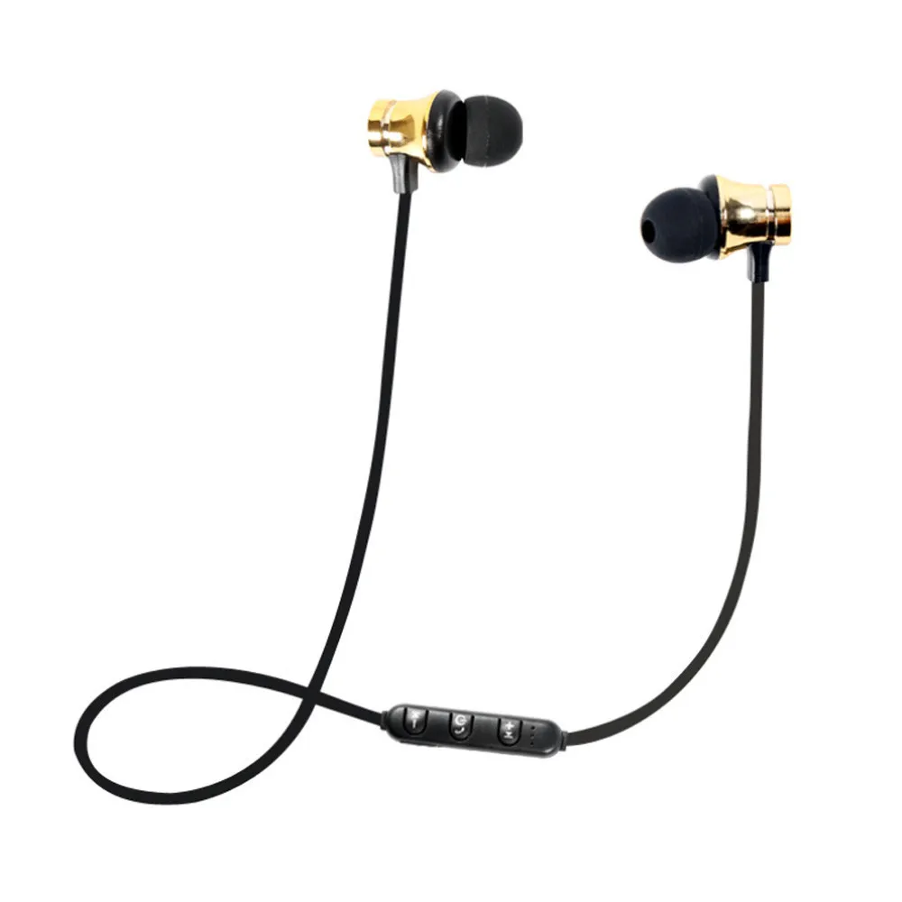 Bluetooth 4,2 стереогарнитура беспроводные магнитные наушники-вкладыши с микрофоном+ сумка+ зарядный кабель+ наушник Y20