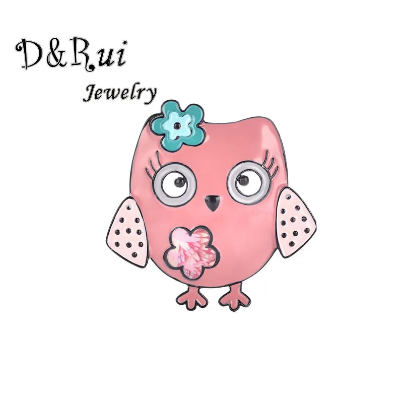 D & Rui ювелирные изделия заколки и броши эмалированная птица значки заколка шляпа