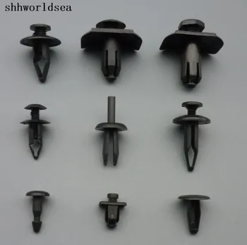 

shhworldsea 500pcs auto clip bumper cover retainer inner fender push type retainer cowl screen pin retainer cow grille retainer