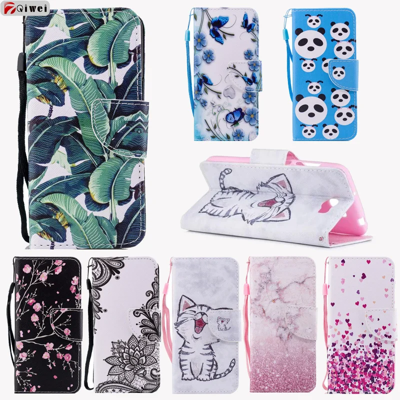 

For Huawei Y5ii Case Wallet Stand Leather Case For Huawei Honor 5A LYO-L21 CUN-U29 Case Flip Cover Print Coque CUN L21 CUN L01