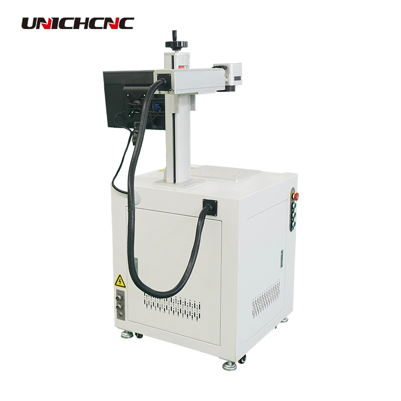  20w laser marking machine with desktop computer for stainless steel