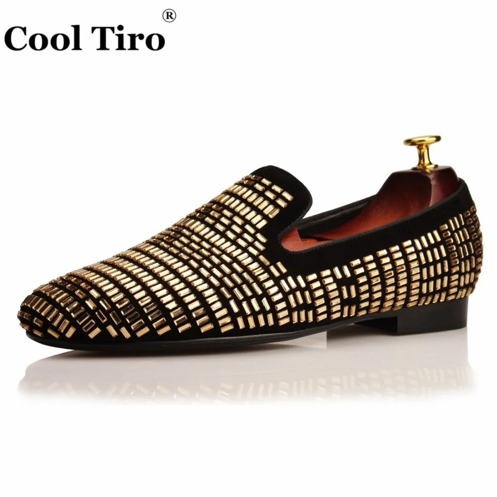 Gold Crystal Slippers shoes (6)