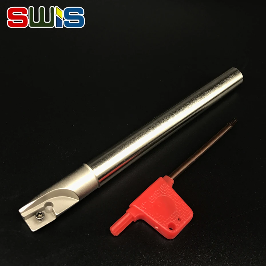 

BAP300R C10 10 120 10mm 120long Milling Cutter Holder Roughing Pocket Sloot Plung Shoulder Copy milling for apmt1135