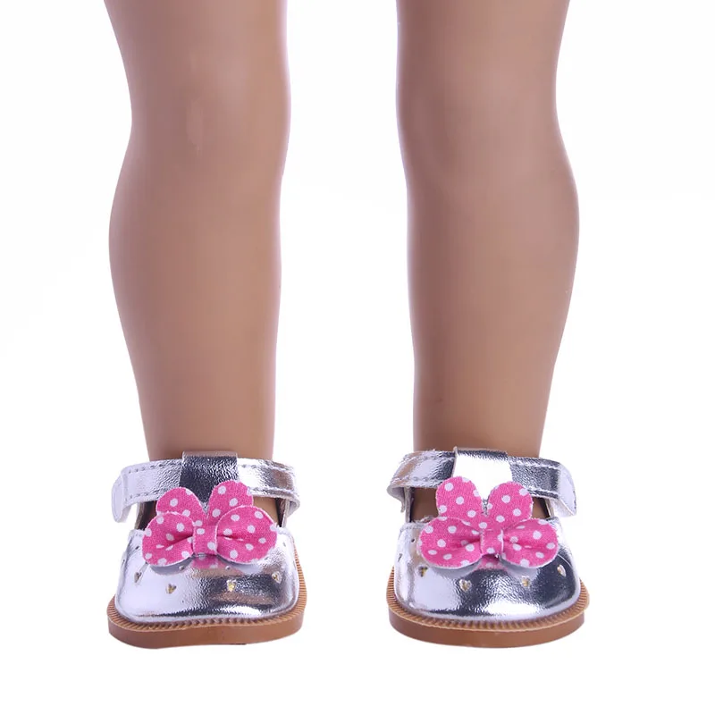 LUCKDOLL Детская кукла обувь подходит 18 дюймов Американский 43 см Кукла одежда аксессуары, игрушки для девочек, поколение, подарок на день рождения