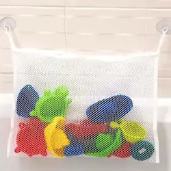 Детские игрушки для ванной Tidy хранения всасывания мешок ребенка Ванная комната игрушки мешок сетки Организатор Чистая