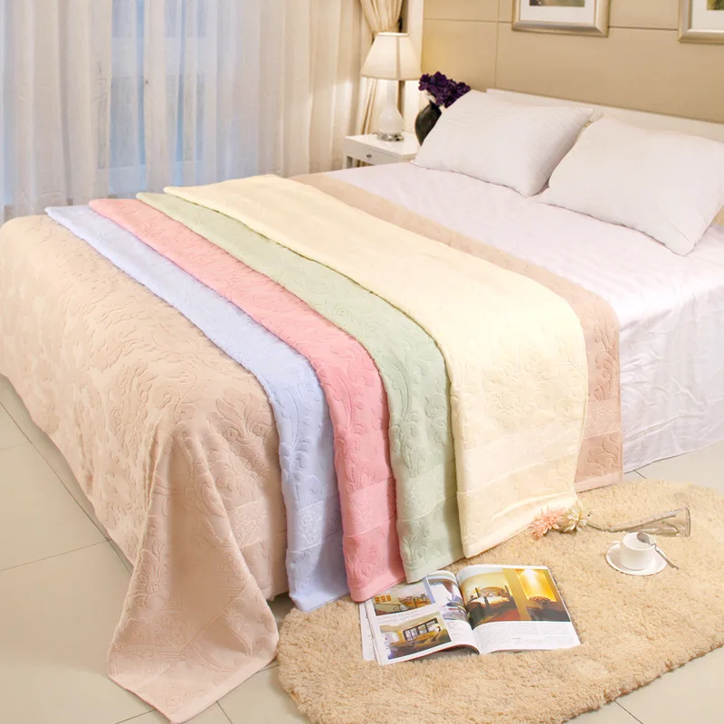China Cotton Towels Blanket Double Layer Gauze Bed Sheet Air