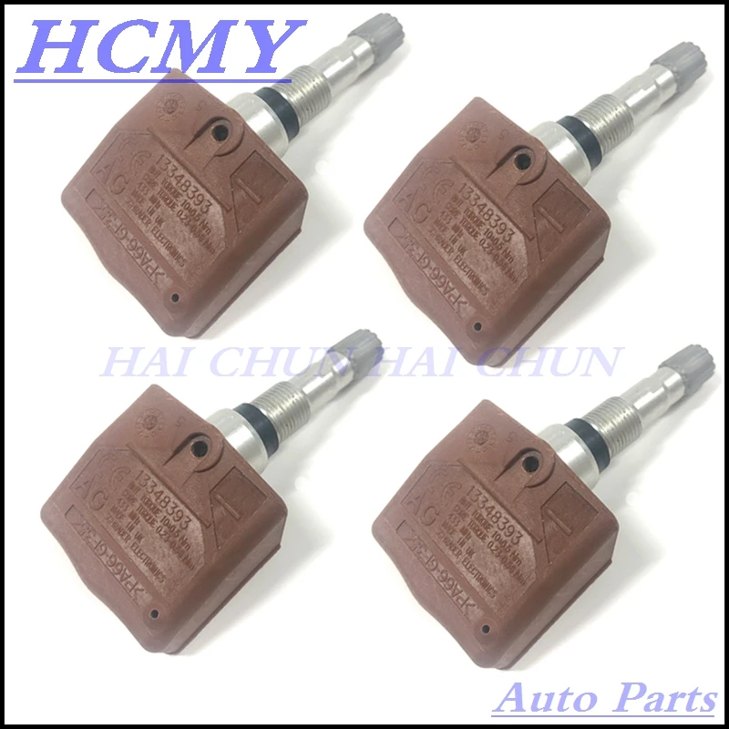 

4Pcs/Lot 13348393 Tire Pressure TPMS Sensor For Opel Astra Cascada Ampera Zafira 433MHz
