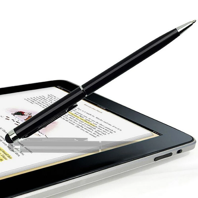 5 шт 2в1 стилус для сенсорного экрана + Шариковая ручка iPad iPhone Samsung Tablet Smartphone radom