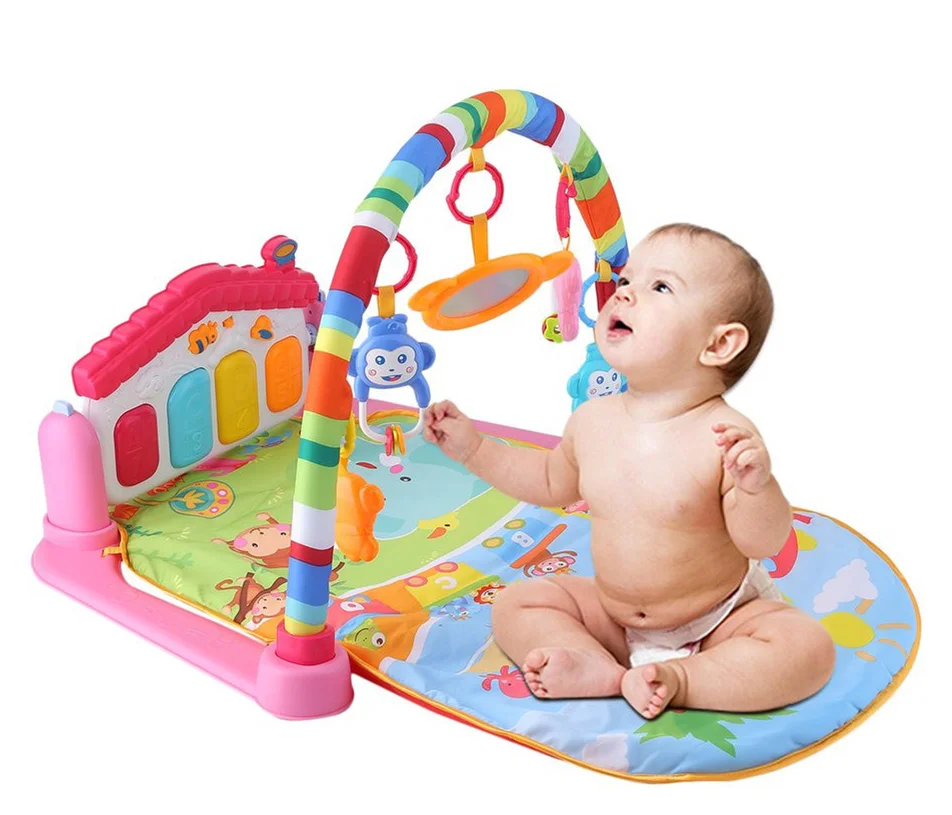 

Baby Play Rug Develop Crawling RC light Music Mat with Keyboard Infant Fitness Carpet Educational Rack Magic carpet baby toy