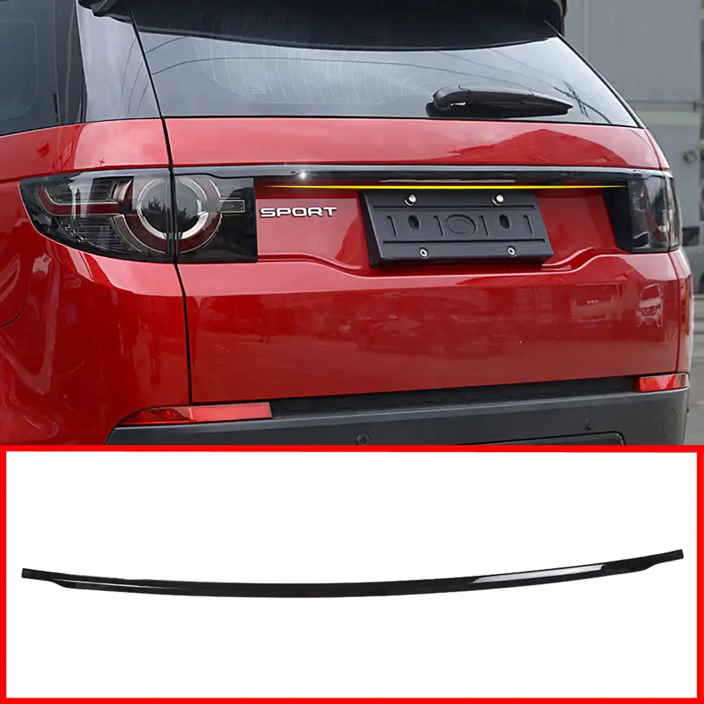 1Pcs Chrome Rear Door Tailgate Trunk Lid Protection Car Rear Bumper Guard Trunk Edge Trim Cover For Discovery Sport 2015-2020 1Pcs Chrome Rear Door Tailgate Trunk Lid Protection Car Rear Bumper Guard Trunk Edge Trim Cover For Discovery Sport 2015-2020