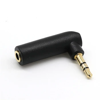 

Right Angled 3.5mm Stereo Jack Headphone Adaptor Socket to Plug Angle Futural Digital Drop Shipping AUGG17