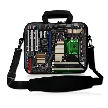 

Motherboard 10"Laptop Carrying Bag Sleeve Case Cover w/Side Pocket +Shoulder Strap For 9.7"-10.2" Laptop Tablet PC