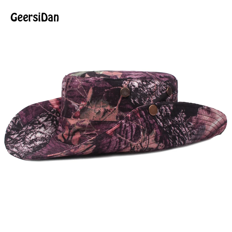 GEERSIDAN 2019 المرأة قبعة الشمس الرجال قبعة بحافة تنفس الترفيه حوض كاب Boonie التمويه القبعات في الهواء الطلق الصيد قبعات واسعة الحافة GEERSIDAN 2019 المرأة قبعة الشمس الرجال قبعة بحافة تنفس الترفيه حوض كاب Boonie التمويه القبعات في الهواء الطلق الصيد قبعات واسعة الحافة