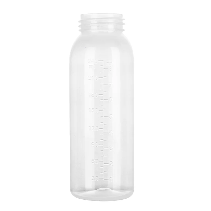 Abdl Adult Baby Bottle and Adult Pacifier - ABDL & DDLG Milk Bottles Little Space Ddlg Bottle Daddy Little Girl (240ML)-Black