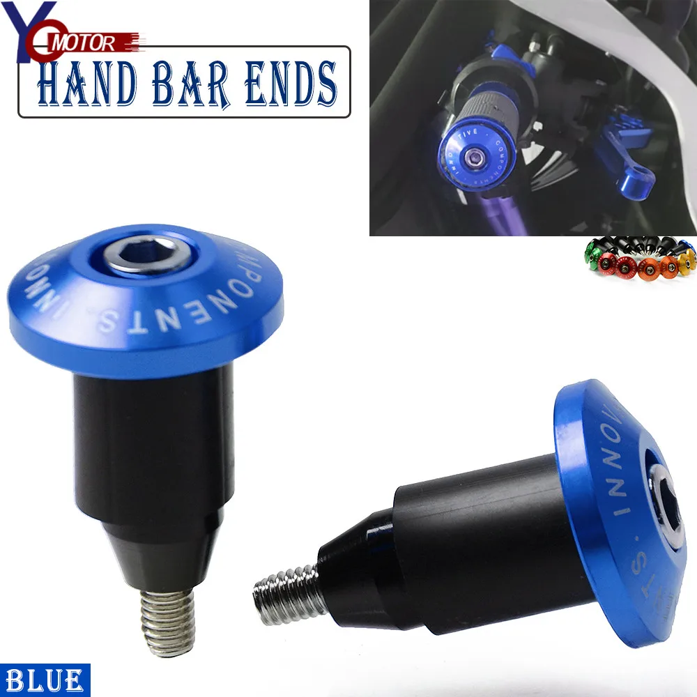 

7/8'' 22MM Motorcycle Billet Handlebar Grips Bar Ends Slider for YAMAHA FZ09 MT-09 FZ07 MT-07 YZ65 YZ80 YZ85 YZ125 YZ250 YZ250F