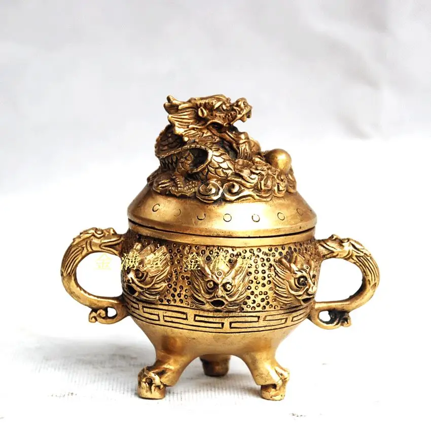 

Bronze copper home decoration crafts decoration buddha with supplies incense burner aromatherapy furnace