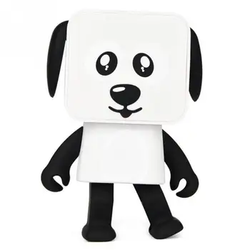 

New Wireless Swing Dog Bluetooth Speaker Stereo Bass Portable Loudspeaker Box Small Dog Intelligent Dancing