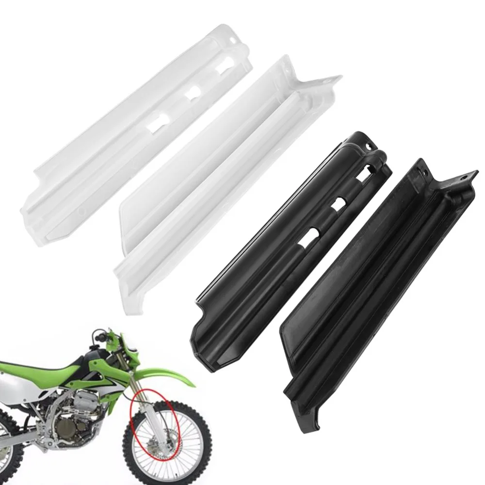 

1 Pair Motorcycle Front Fork Slider Guards Protection Cover Fits Fork Protector Cover For Kawasaki KLX650 KLX250R Motocross New